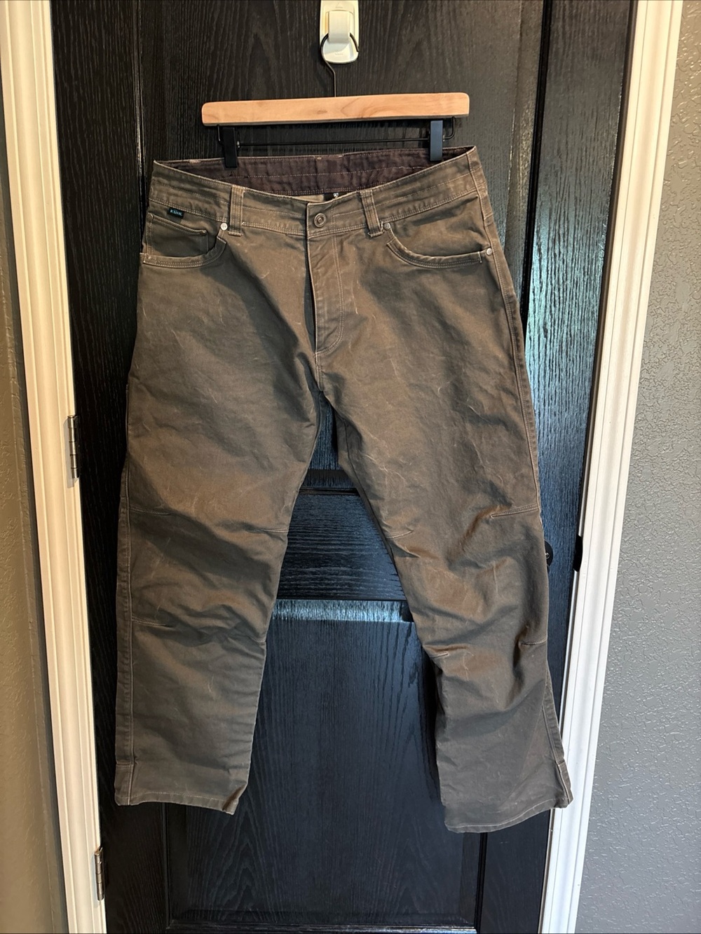Kuhl Brown/olive green Work Pants 34x30